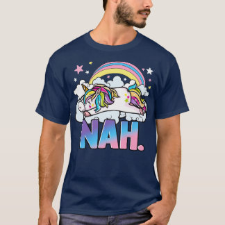 Niedlich Unicorn Nah T-Shirt