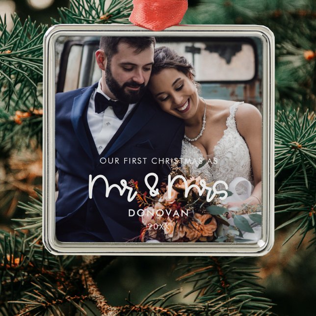 Niedlich Unser erstes Foto zur Weihnachtszeit Ornament Aus Metall (Von Creator hochgeladen)