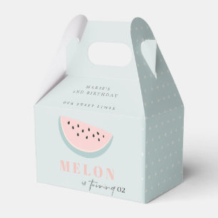 Niedlich unser kleines Melon Pastel Blau jedes Alt Geschenkschachtel
