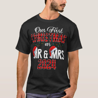 Niedlich unsere erste Weihnachtsfeier als Mr. Mrs. T-Shirt