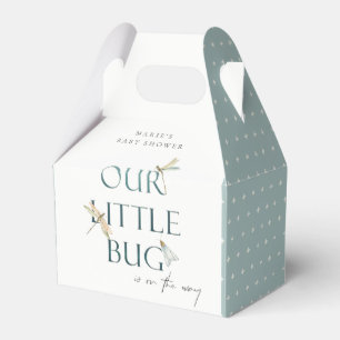Niedlich unsere kleine Bug Blue Dragonfly Babydusc Geschenkschachtel