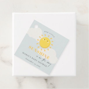 Niedlich unsere kleine Sonnenschein Blue Boy Baby Geschenkanhänger