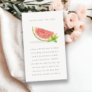 Niedlich unsere kleinen Red Melon Books für Babydu Begleitkarte
