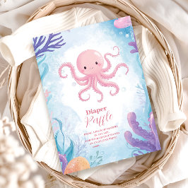 Niedlich unter dem Meeresdiapper-Raffle Begleitkarte