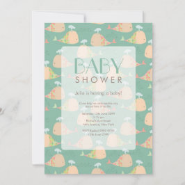 Niedlich unter der Sea Baby Dusche laden Einladung