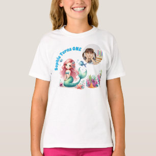 Niedlich unter Meeresfrüchten Foto Geburtstagskind T-Shirt