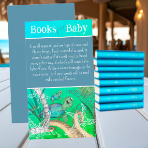 Niedlich unter Meeresschildkröten Bücher für Baby Begleitkarte