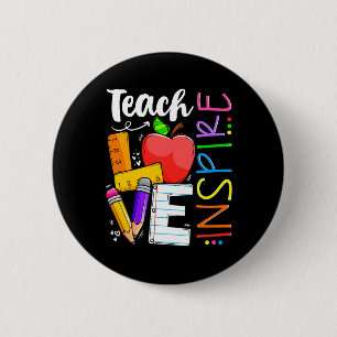 Niedlich Unterrichten Liebe und Inspirier Männer L Button