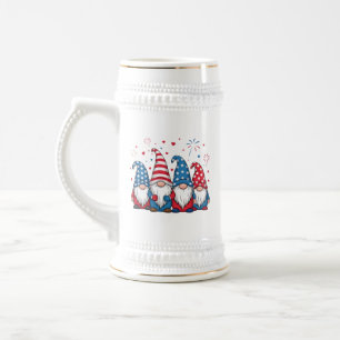 Niedlich USA Gnomes Cartoon-68123 Bierglas