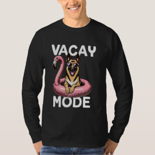 Niedlich Vacay Mode German Shepherd Dog Mama Summe T-Shirt