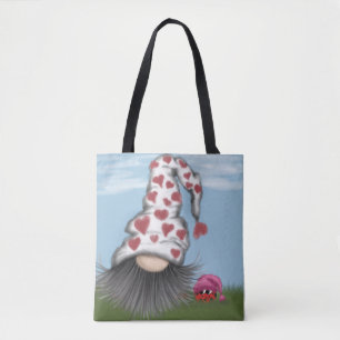Niedlich Valentine Gnome Tasche