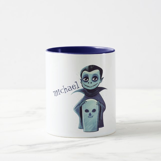 Niedlich Vampire Boy Tasse (Zentrum)