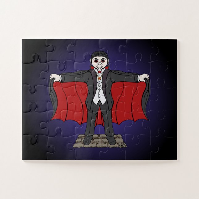 Niedlich Vampire/Dracula (Horizontal)