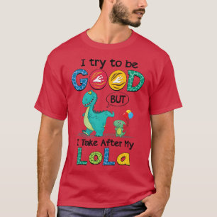Niedlich versuche ich gut zu sein, aber ich nehme T-Shirt