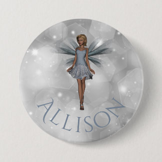 Niedlich verzauberte Whimsical Fantasy Fairy Silbe Button