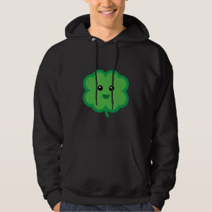 Niedlich Vierblättriges Kleeblatt Hoodie