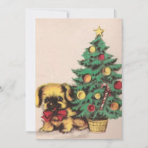 Niedlich Vintage Weihnachtsbaum