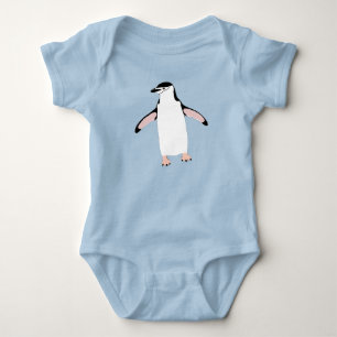 Niedlich Waddling Chinstrap Penguin Baby Strampler