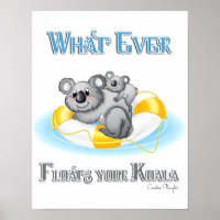 NIEDLICH Was auch immer Ihren Koala schweben lässt