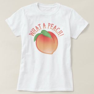 Niedlich, was ein Pfirsich T-Shirt