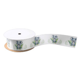 Niedlich Watercolor Wild Koala Satinband