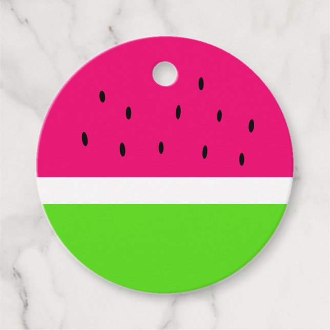 Niedlich Watermelon Geschenkanhänger (Vorderseite)