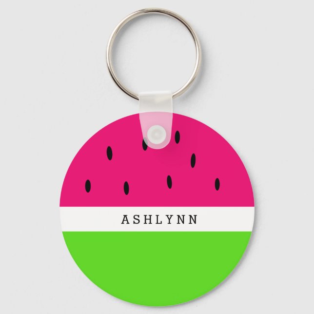 Niedlich Watermelon Schlüsselanhänger (Vorderseite)