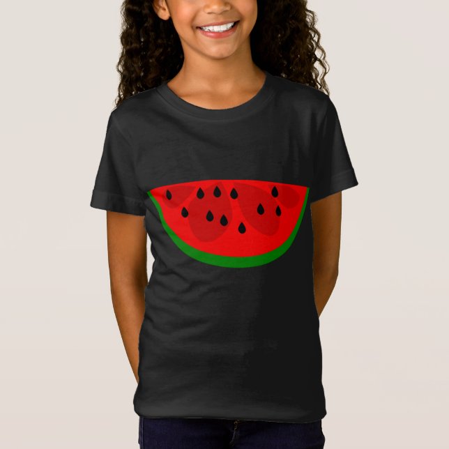 Niedlich Watermelon T-Shirt (Vorderseite)