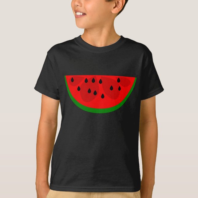 Niedlich Watermelon T-Shirt (Vorderseite)