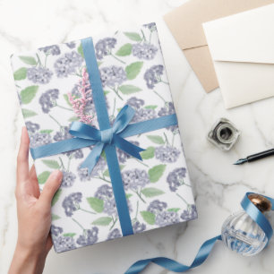 niedlich Wedding Garden Party Hydrangea Geschenkpapier