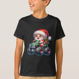 Niedlich Weihnachten Weihnachtsmann Weihnachten We T-Shirt