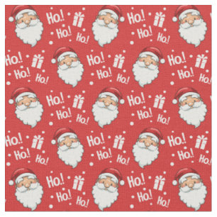 Niedlich Weihnachtsfest - Ho Ho Red White Stoff