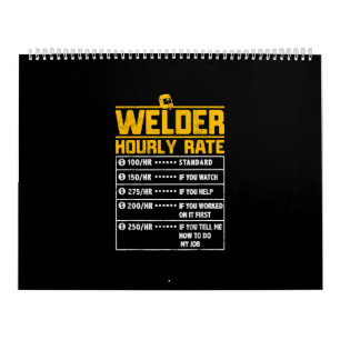 Niedlich Welder Funny Hourrate   Geschenk für Weld Kalender