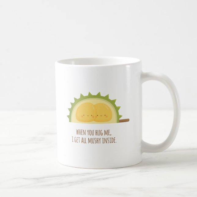 Niedlich, wenn du mich umarmst, bekomme ich in Dur Kaffeetasse (Rechts)
