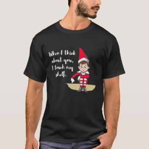Niedlich, wenn ich an dich denke, Touch ich meinen T-Shirt