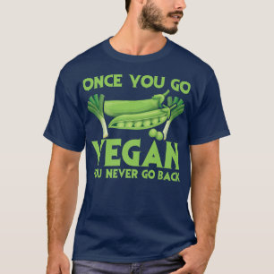 Niedlich, wenn Sie Vegan sind, gehen Sie nie wiede T-Shirt