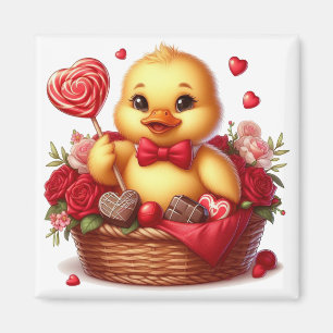 Niedlich/Whimisikalische Valentinerentinerente Magnet