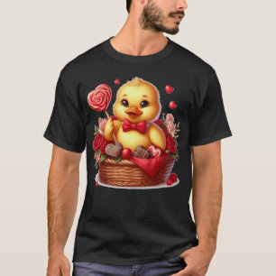 Niedlich/Whimisikalische Valentinerentinerente T-Shirt