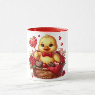 Niedlich/Whimisikalische Valentinerentinerente Tasse