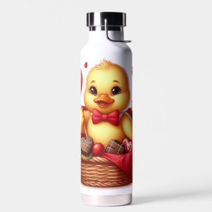 Niedlich/Whimisikalische Valentinerentinerente Trinkflasche