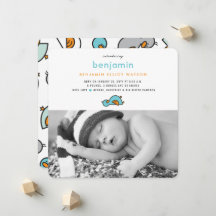 Niedlich Whimsical Baby Ducklings Baby Boy Foto Bi