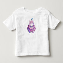 Niedlich Whimsical Lila Hippo