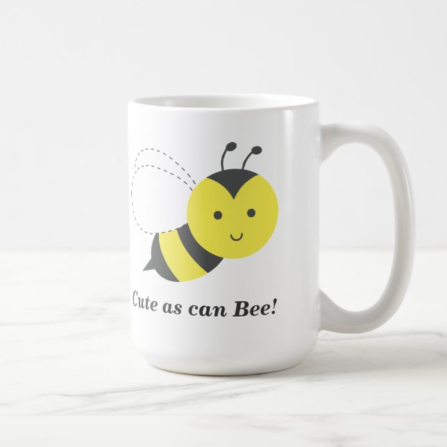 Niedlich, wie Biene kann Kaffeetasse (Rechts)