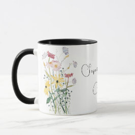 Niedlich Wild Blume Super Mama Club Tasse