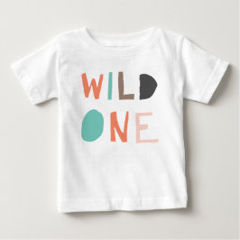 Niedlich Wild One First Birthday Boho Tribal Baby T-shirt