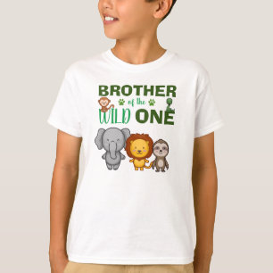 Niedlich Wild One Jungle Safari Tierpark T-Shirt