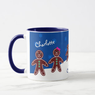 Niedlich Winter Sweet Gingerbrot Weihnachten Tasse