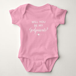 Niedlich wirst du meine Eltern sein, weißes rosa M Baby Strampler