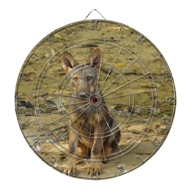 Niedlich Wolf Cub Dartscheibe (vorne)