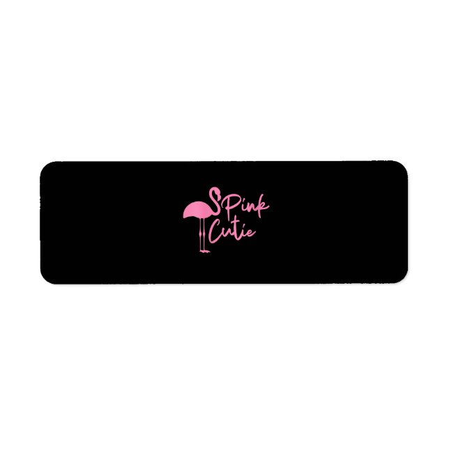 Niedlich Womens Pink Flamingo | Rosa Niedlich | Fl (Vorne)